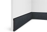 Плинтус B90V1 BK114 HI WOOD 90мм х 14мм х 2.7м