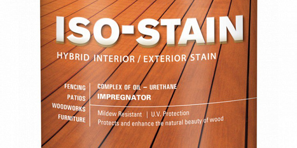 Краска для дерева MF Paints ISO-STAIN 875 Hybrid Interior/Exterior Stain 3.8 л.