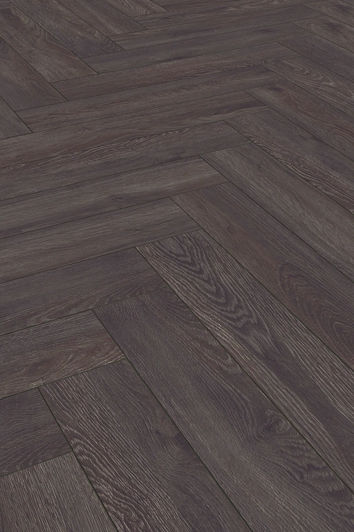 Ламинат Kronotex Herringbone Дуб Эльба черный D 6010