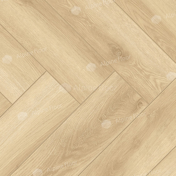 Ламинат Alpine Floor Herringbone Дуб Шампань