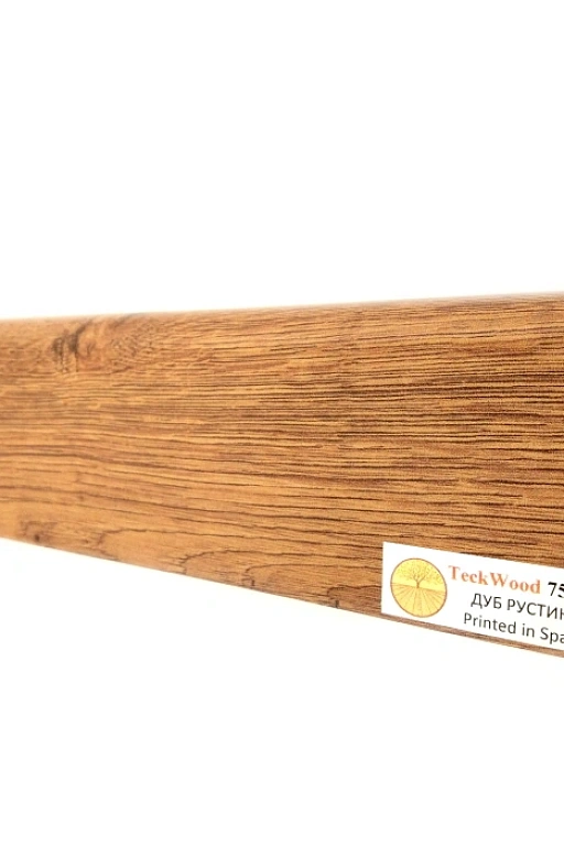 Плинтус Teckwood Дуб Рустик (Oak Rustic) 75 мм