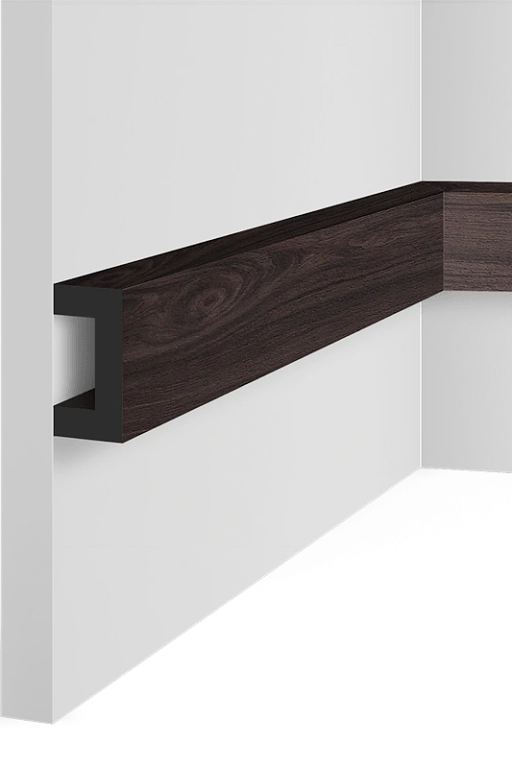 Молдинг BR395 ПОЛИСТИРОЛ HI WOOD LB40 BR395 40мм х 20мм х 2.7м