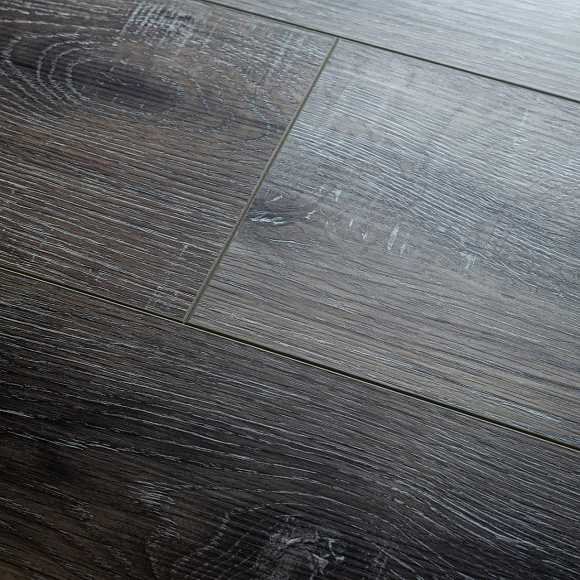 Кварцвиниловый SPC ламинат Damy Floor Family Дуб Рустикальный Черный Rustic Black Oak TCM369-7 1220×180×4
