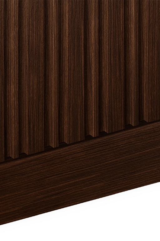 Плинтус B90V1 BR396 HI WOOD 90мм х 14мм х 2.7м