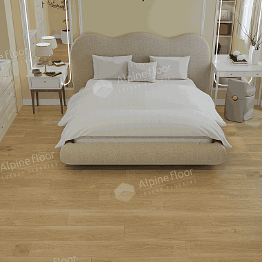 Кварцвиниловый WPC ламинат Alpine Floor Дуб Аврора ECO 24-4