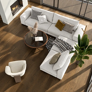 Кварцевый паркет Quartz Parquet Классик Дуб Рустикальный 410 5/0,6 мм