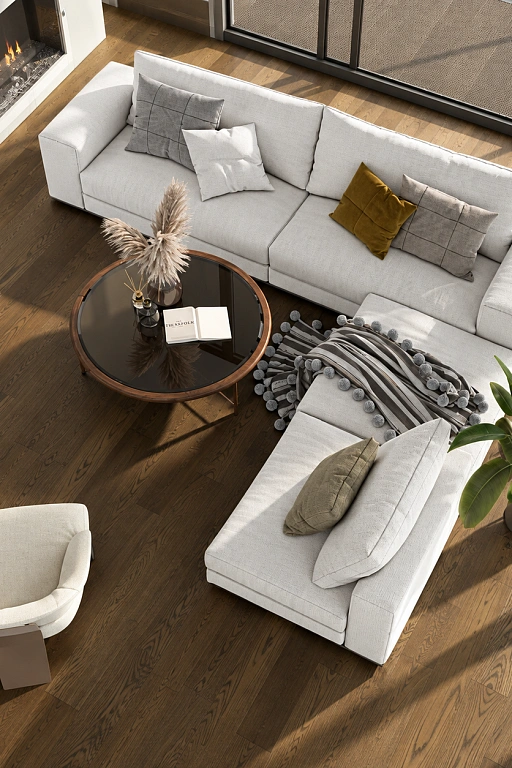 Кварцевый паркет Quartz Parquet Классик Дуб Рустикальный 410 5/0,6 мм