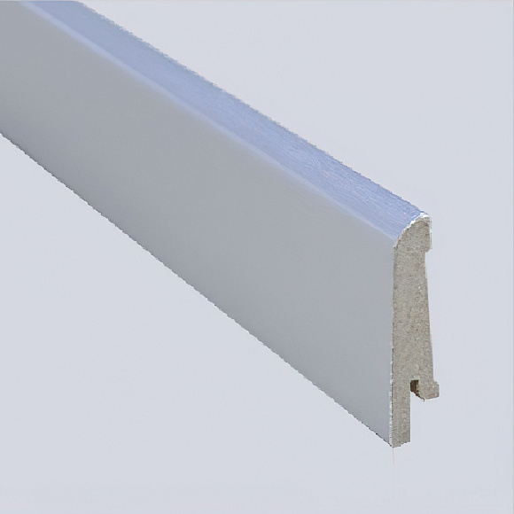 Плинтус Pedross Алюминий светлый 60 х 15 мм шпонированный