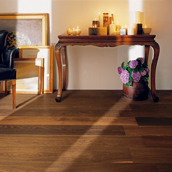 Паркетная 3-х слойная доска Haven Loft 20  Дуб Вулкано. Размер 2200х220x15 мм.(2.904)