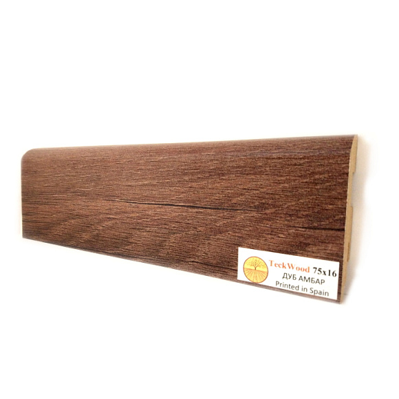Плинтус Teckwood Дуб Амбар (Oak Barn) 75 мм