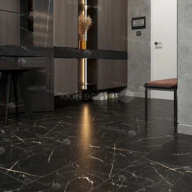 Кварцвиниловый SPC ламинат Alpine Floor Stone Mineral Core Неро ECO 4-27 609,6×304,8×4