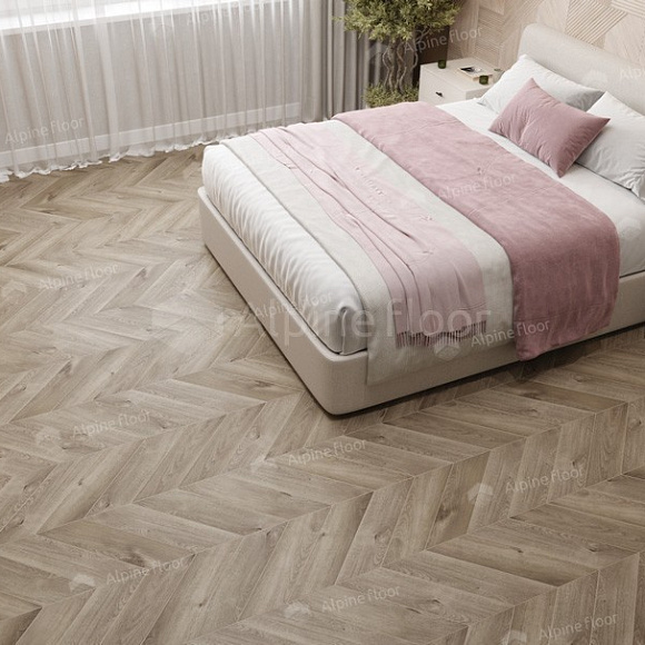 Кварцвиниловая плитка Alpine Floor клеевая Chevron Alpine LVT Дуб Натуральный отбеленный Chevron ECO 20-3 французская елка 555×127×2,5 Кварцвиниловая плитка Alpine Floor клеевая Chevron Alpine LVT Дуб Натуральный отбеленный Chevron ECO 20-3 французская елка 555×127×2,5