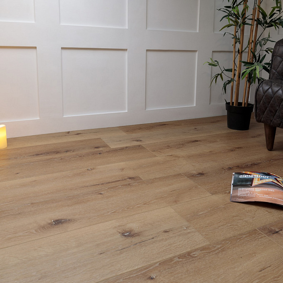 Кварцвиниловая плитка Aquafloor клеевая RealWood XL Glue AF8009XL 1524×228×2,5