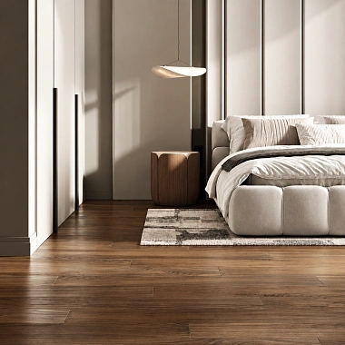 Кварцевый паркет Quartz Parquet Классик Орех Американский 400-29 7/1,2 мм