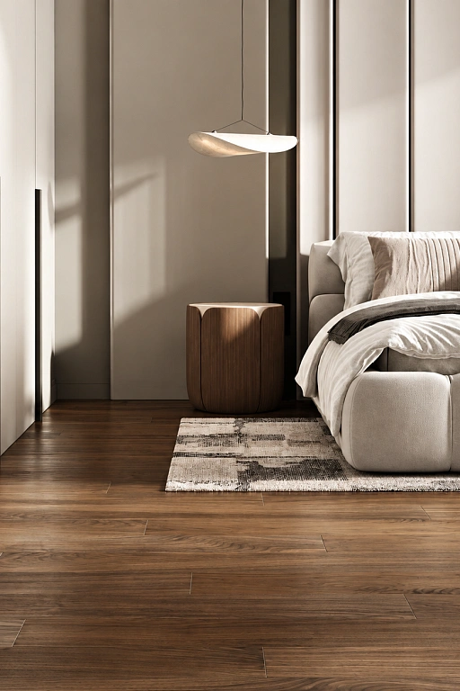 Кварцевый паркет Quartz Parquet Классик Орех Американский 400-29 7/1,2 мм