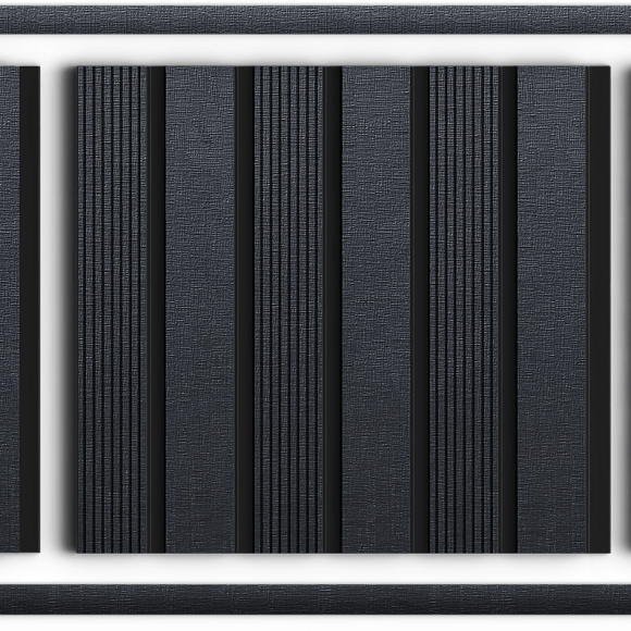Молдинг D15V2 BK114 HI WOOD 15мм х 15мм х 2.7м