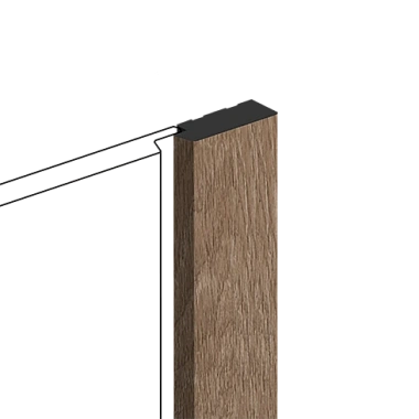 Финишный молдинг LF124B BR416 HI WOOD 31мм х 12мм х 2.7м
