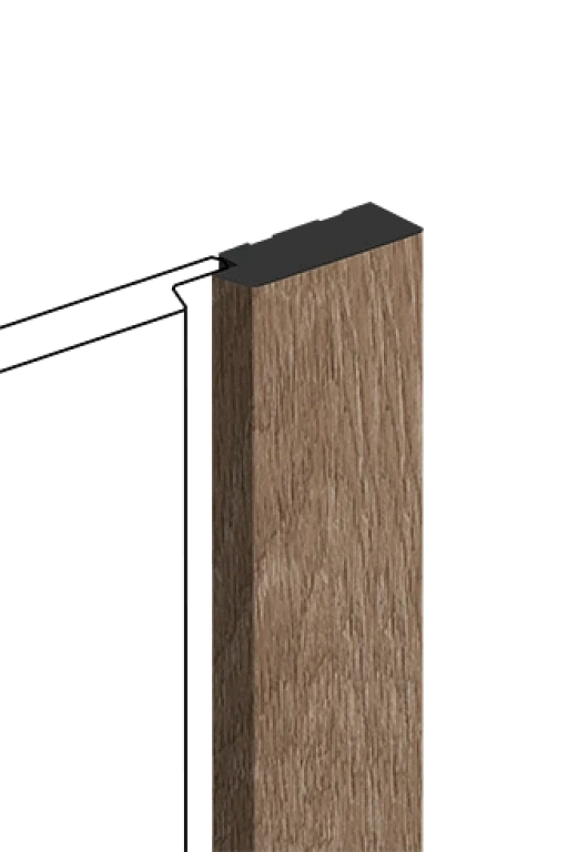 Финишный молдинг LF124B BR416 HI WOOD 31мм х 12мм х 2.7м