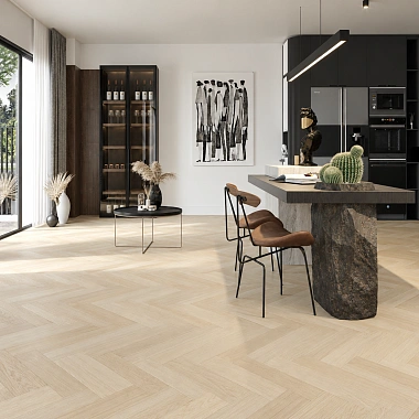 Кварцевый паркет Quartz Parquet Английская Ёлка Дуб Испанский 33-404 5/0,6 мм