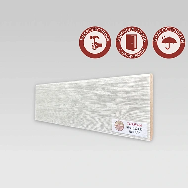 Плинтус Teckwood Дуб Айс