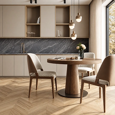 Кварцевый паркет Quartz Parquet Французская ёлка 99-405 Дуб Лимба