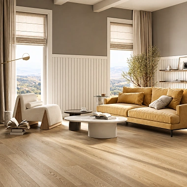 Кварцевый паркет Quartz Parquet Классик Дуб Хельсинки 1258-58 5/0,6 мм