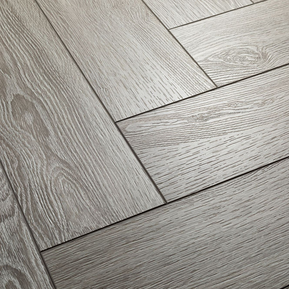 Кварцвиниловый SPC ламинат Aquafloor Space Parquet Light AF4513PQL венгерская елка 610×122×4,5
