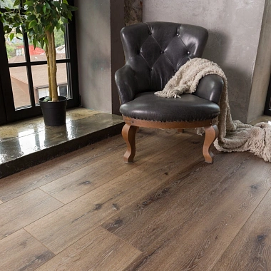Кварцвиниловый WPC ламинат Aquafloor RealWood XL AF8003XL 1524×228×8