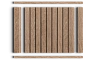 Молдинг D12V1 BR416 HI WOOD 12мм х 12мм х 2.7м