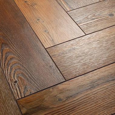 Кварцвиниловый SPC ламинат Aquafloor Space Parquet Light AF4518PQL венгерская елка 610×122×4,5