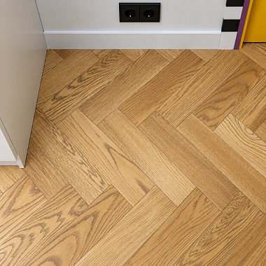 Кварцевый паркет Quartz Parquet Штучный паркет Дуб Карельский 44-419 5/0,6 мм