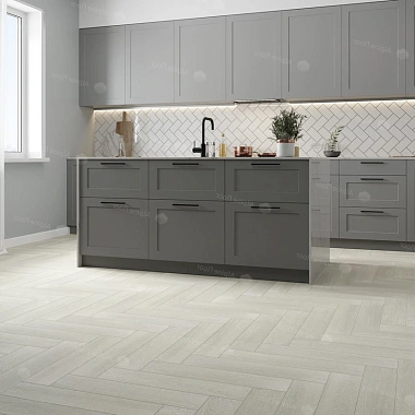 Кварцвиниловый SPC ламинат Alpine Floor Parquet Light Зимний Лес ECO 13-6 венгерская елка 600×125×4