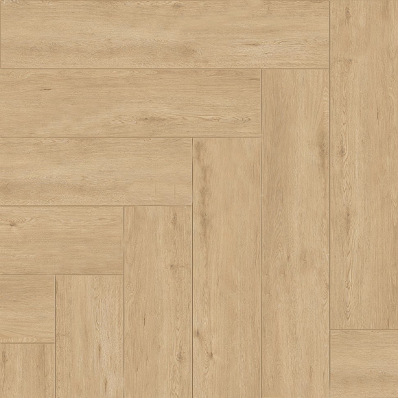 Кварцвиниловый SPC ламинат Alpine Floor Parquet Light Дуб Лесат ЕСО 13-26 венгерская елка 600×125×4
