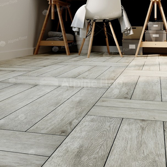 Кварцвиниловый SPC ламинат Alpine Floor Expressive Parquet Снежная лавина ECO 10-5 венгерская елка 610×122×6 Кварцвиниловый SPC ламинат Alpine Floor Expressive Parquet Снежная лавина ECO 10-5 венгерская елка 610×122×6