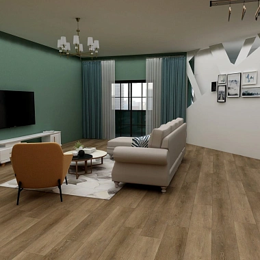 SPC ламинат Floorwood Genesis Дуб Данте