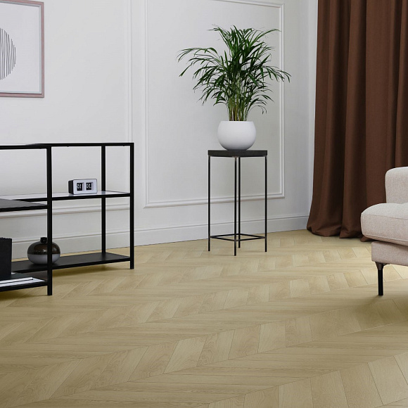Кварцвиниловый SPC ламинат Aquafloor Chevron Premium AF7015CVR французская ёлка 690×120×6,5