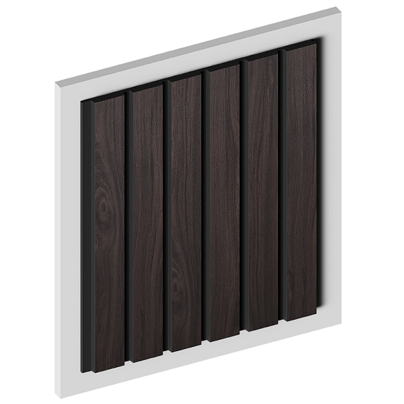 Панель LV123N BR395K HI WOOD 120.0мм х 12.0мм х 2.7м. без полос (16 шт.)