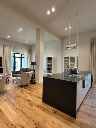 Проект Загородный дом 190м2  Московская обл. Паркет Haven