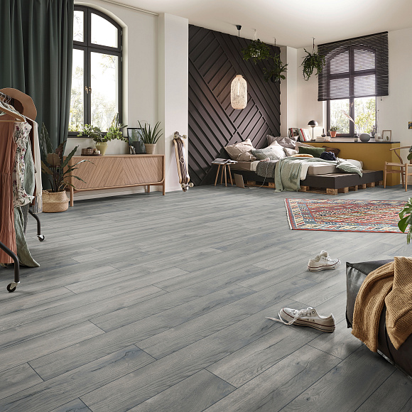 Ламинат Kronotex Exquisit Дуб серый Петерсcон D 4765