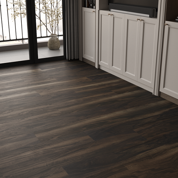 Клеевая плитка ПВХ ART TILE HIT AT 757, Орех Табако (914.4 х 152.4 х 2,5mm)