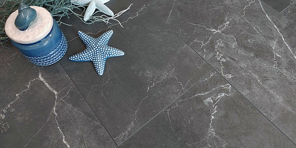 Каменный MSPC ламинат Stone Floor Мрамор Графитовый 88182-3 MP 1220х234х8 мм