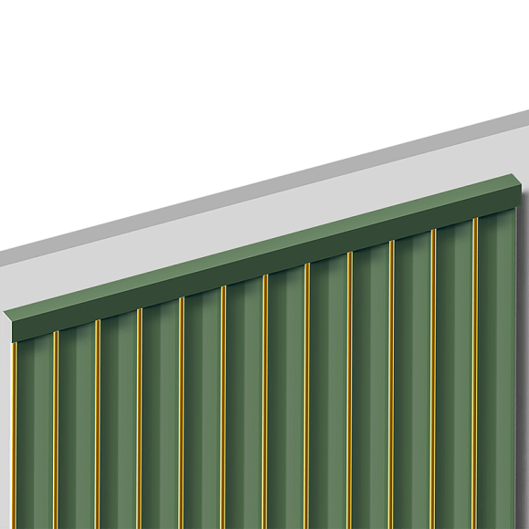 Молдинг D12V1 GN81 HI WOOD 12мм х 12мм х 2.7м
