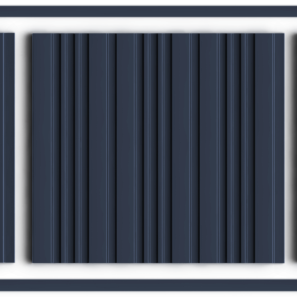 Молдинг D12V1 BU22 HI WOOD 12мм х 12мм х 2.7м
