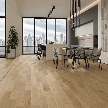 Кварцевый паркет Quartz Parquet Классик Дуб Тоскана 407 7/1,2 мм
