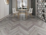 Кварцвинил Draw Wood Herringbone Oak 004 со встроенной подложкой EVA. Размер 610х126х5мм (1.537)