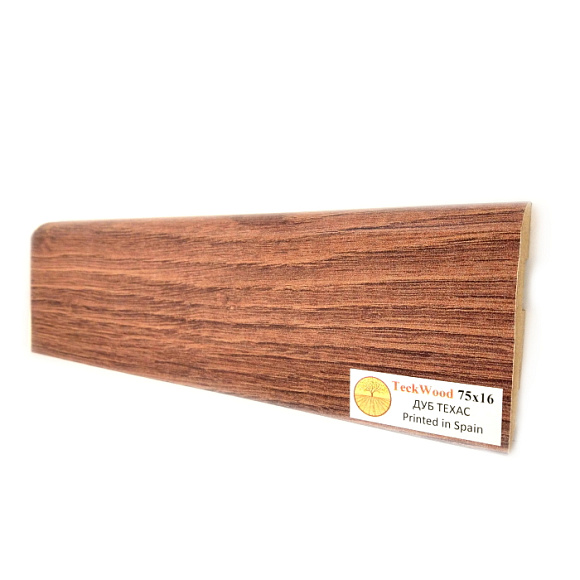 Плинтус Teckwood Дуб Техас (Oak Texas) 75 мм