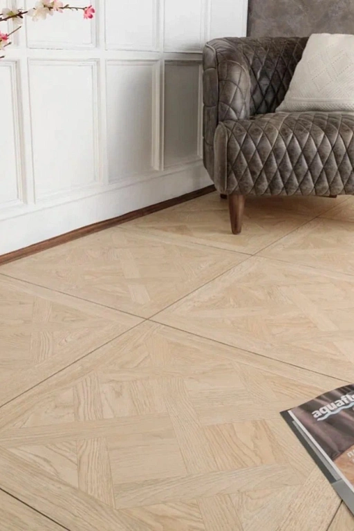 Кварцвиниловый SPC ламинат Aquafloor Versailles AF7002VS 600×600×7