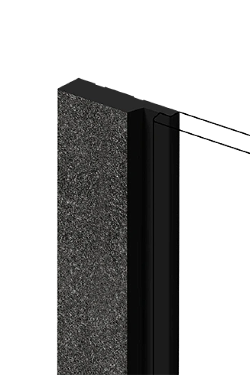 Финишный молдинг LF124A S387K HI WOOD 42мм х 12мм х 2.7м