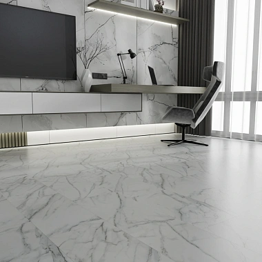 Кварцвиниловая плитка SPC Ideal Flooring Fine Stone Venato