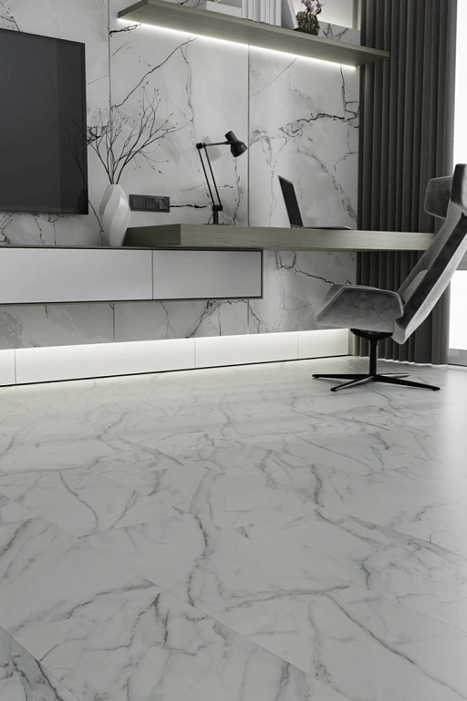 Кварцвиниловая плитка SPC Ideal Flooring Fine Stone Venato